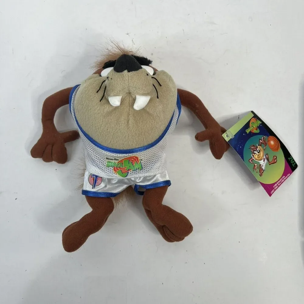 Vintage Space Jam 1996‎ Taz Plush McDonald's Toy Looney Tunes Tasmanian Devil